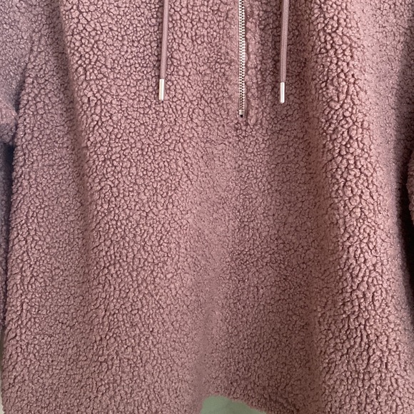 Ultra Comfy C&C California Half Zip Jacket, Mauve, Large - Picture 5 of 13